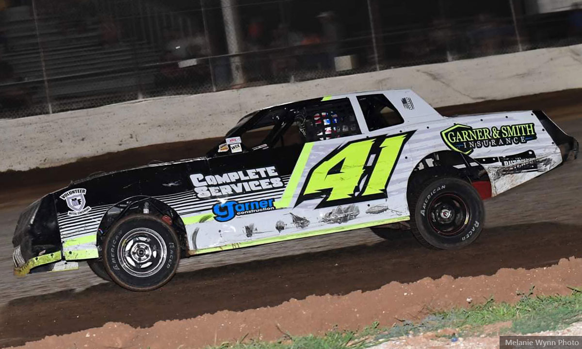 Bryan White won the USRA Stock Car main event on Aug. 13.