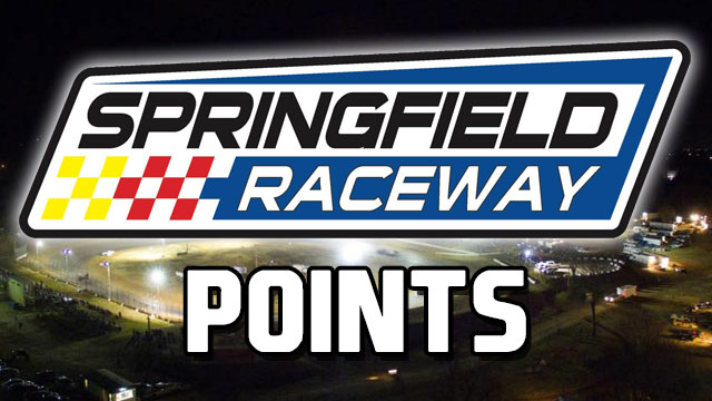 Springfield Raceway Points Standings